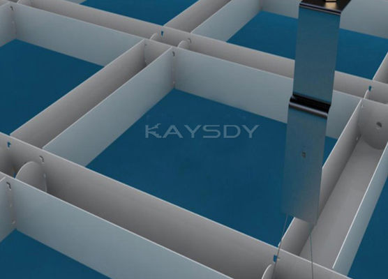 Custom made Galvanized Aluminum Ceiling Grid , grille ceiling for cinema hall