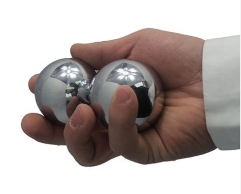 metal chrome plating Solid steel stress relief balls