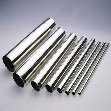 ASTM A554 Stainless Steel Welded Tubing, Polished, Plain End , TP304 / 304L TP316 / 316L TP321 / 321H