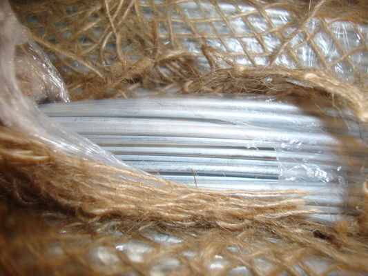 Zinc Soft Flexible Galvanized Iron Wire , Electric Steel Wire Small Coils