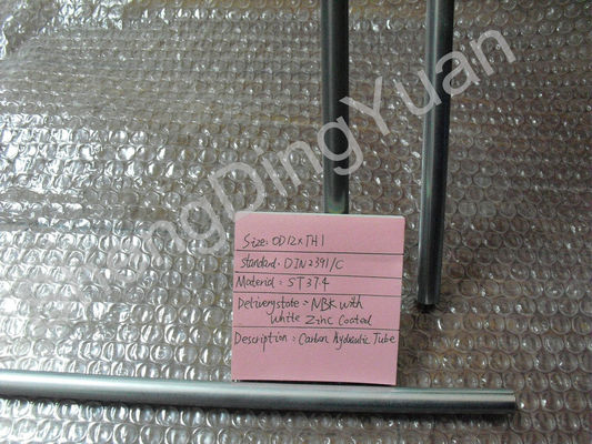 White Precision Seamless Galvanized Steel Tubing DIN2391 EN10305/4 DIN1630
