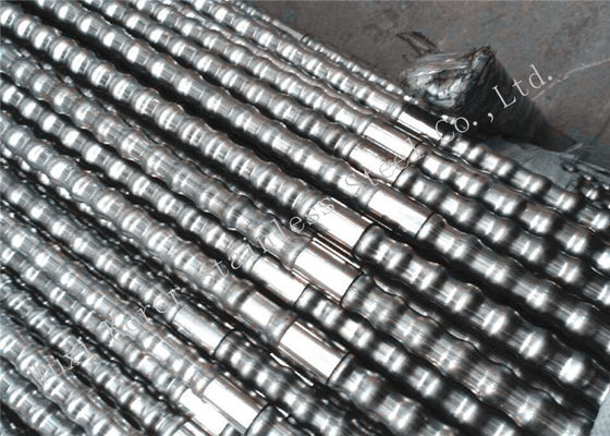 Bright Annealing Corrugated Stainless Steel Pipe TP321 19mm x 1.2mm SS Threaded Tube