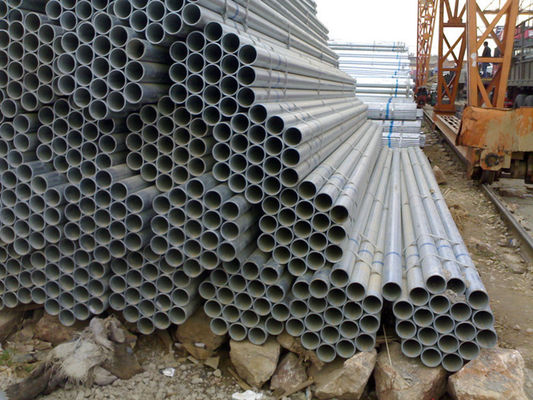 Low Carbon 1 inch Galvanized Steel Pipe / HR Galvanized Steel  Pipe