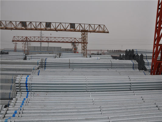 Low Carbon 1 inch Galvanized Steel Pipe / HR Galvanized Steel  Pipe