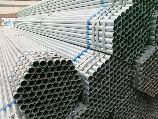Low Carbon 1 inch Galvanized Steel Pipe / HR Galvanized Steel  Pipe