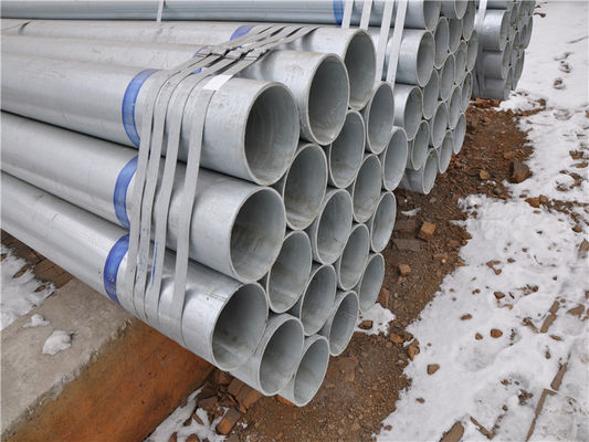 Low Carbon 1 inch Galvanized Steel Pipe / HR Galvanized Steel  Pipe