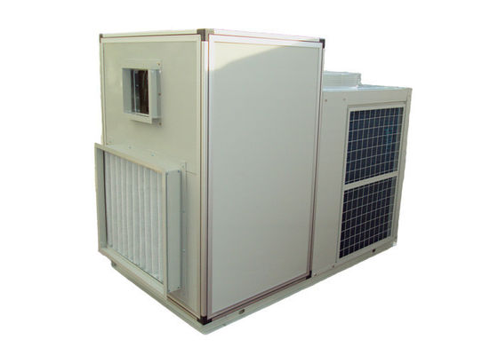 Galvanized Steel Sheet 44.5 kW Air Cooled AC Unit With Single Skin Panel